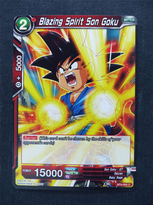 Blazing Spirit Son Goku - Dragon Ball Super Cards #H1