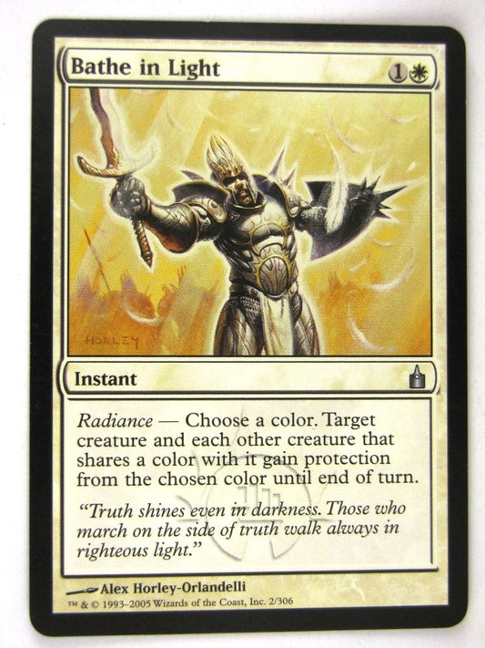 MTG Magic: the Gathering Cards: BATHE IN LIGHT: RAV