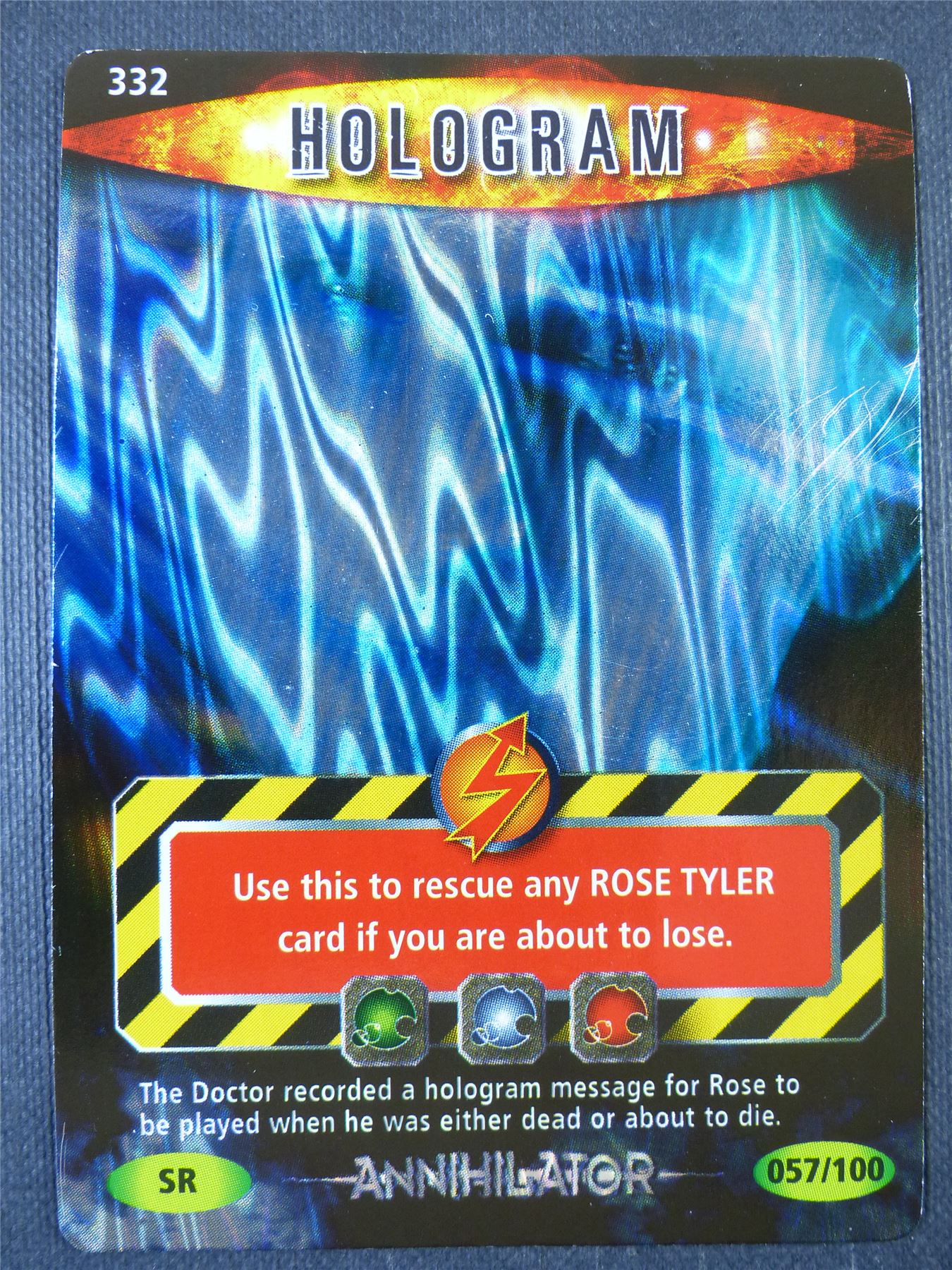 Hologram 057/100 Foil - Doctor Who Card #29I