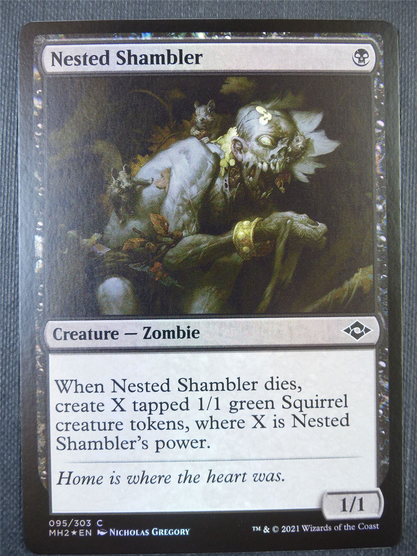 Nested Shambler Foil - Mtg Card #6K4