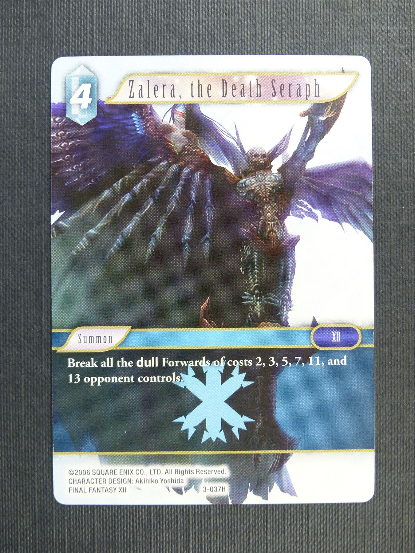 Zalera the Death Seraph 3-037H - Final Fantasy Cards #2QD