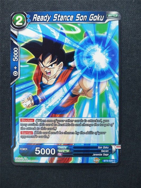 Ready Stance Son Goku - Dragon Ball Super Cards #13P