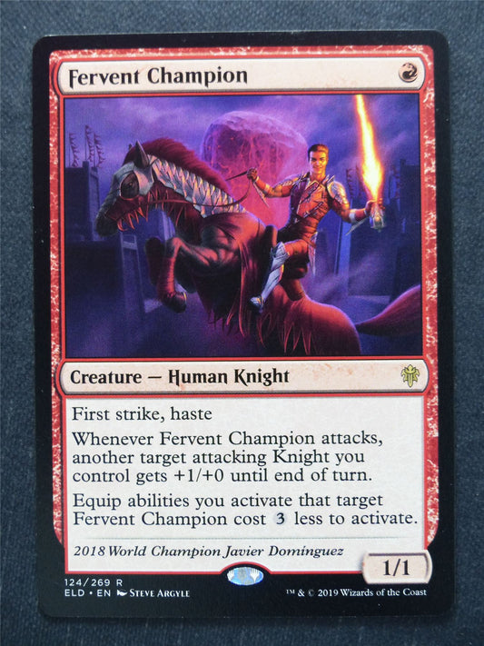 Fervent Champion - Mtg Magic Cards #8R