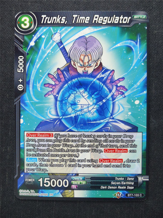 Trunks Time Regulator - Dragon Ball Super Cards #4X