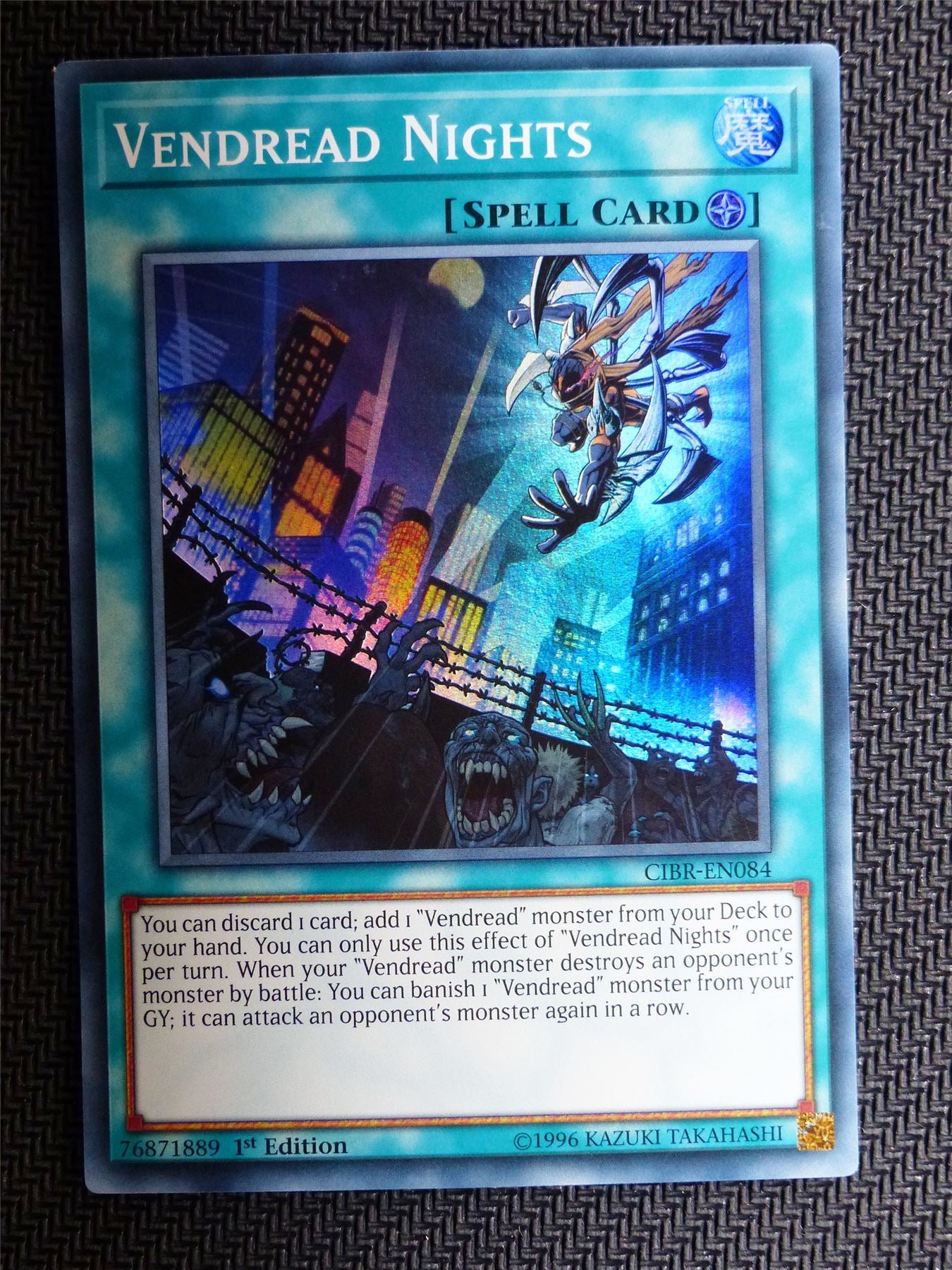 Vendread Nights - CIBR - Super Rare - Yugioh Card # 1D63