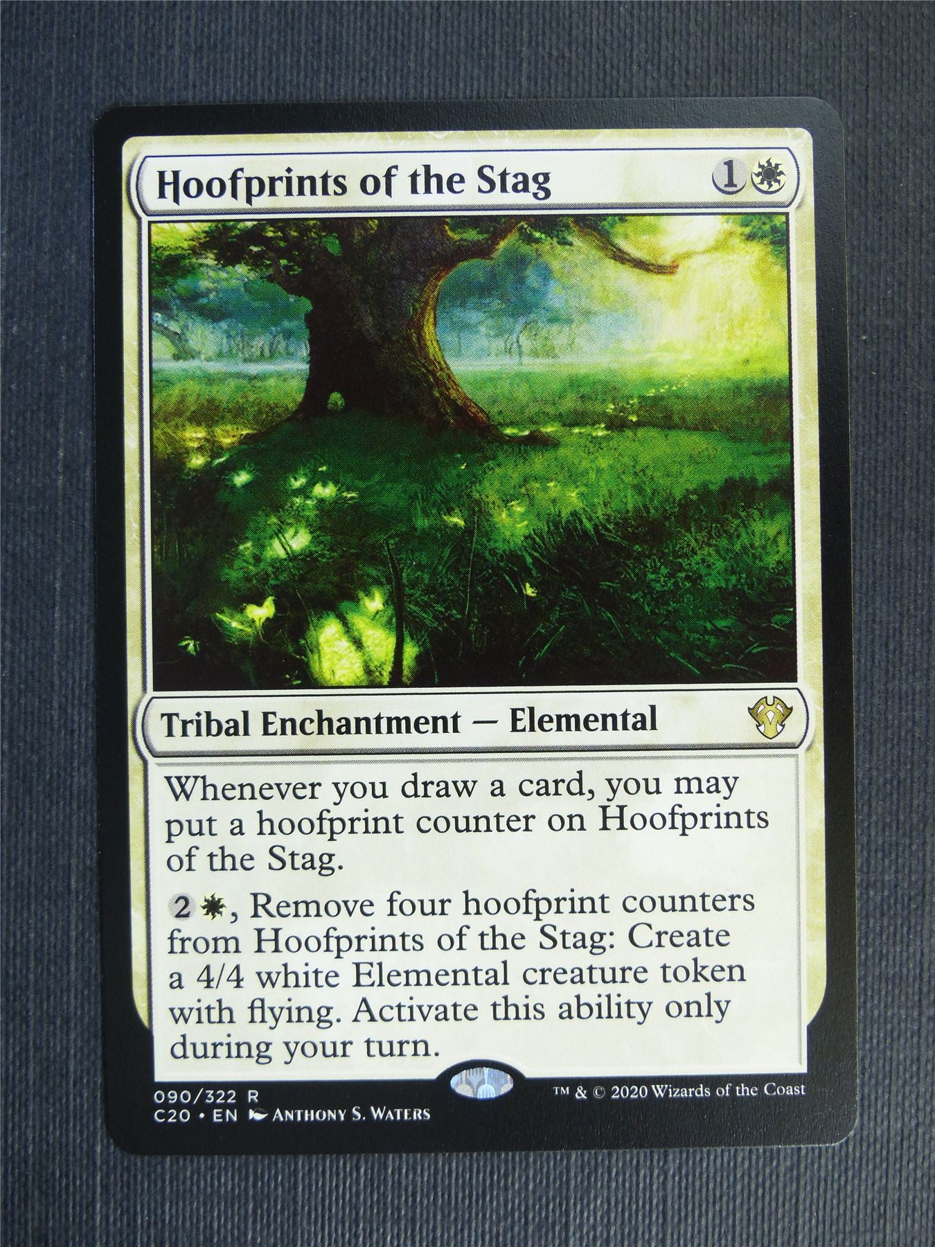 Hoofprints of the Stag - C20 - Mtg Card