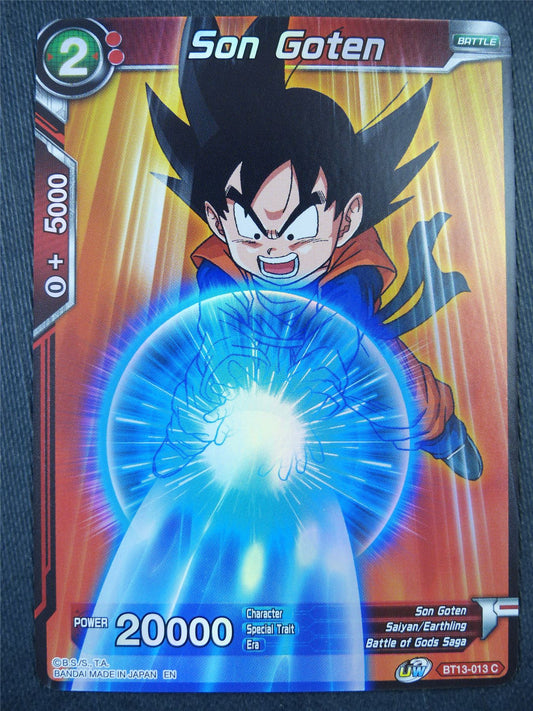 Son Goten BT13 Foil - Dragon Bal Super Card #8Z2