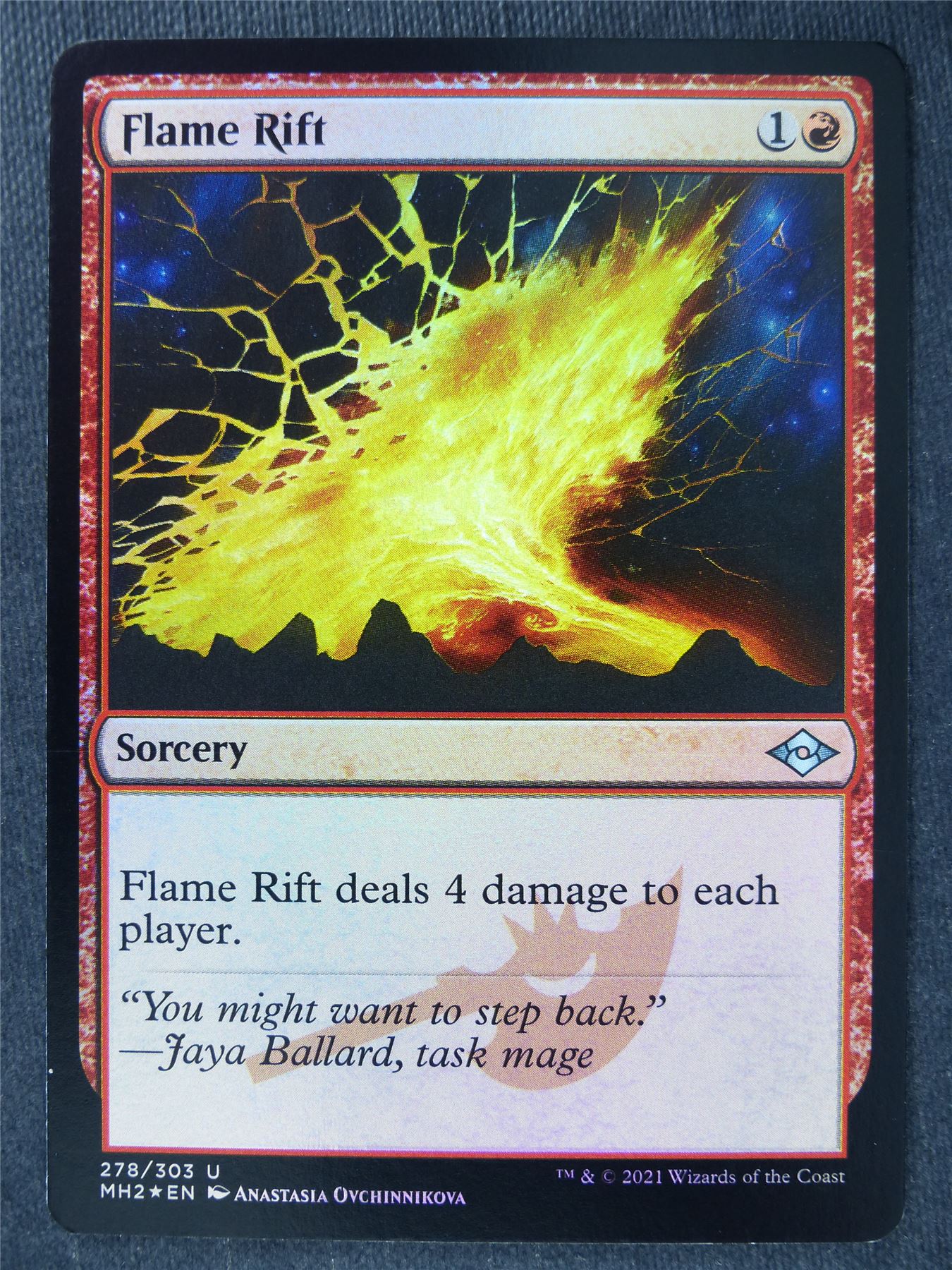 Flame Rift Foil - MH2 - Mtg Magic Cards #JL