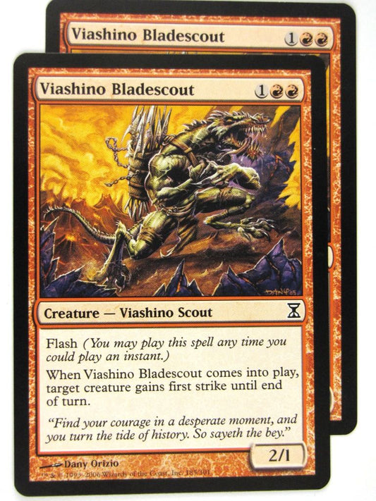 MTG Magic: The Gathering Cards: VIASHINO BLADESCOUT x2: TSP