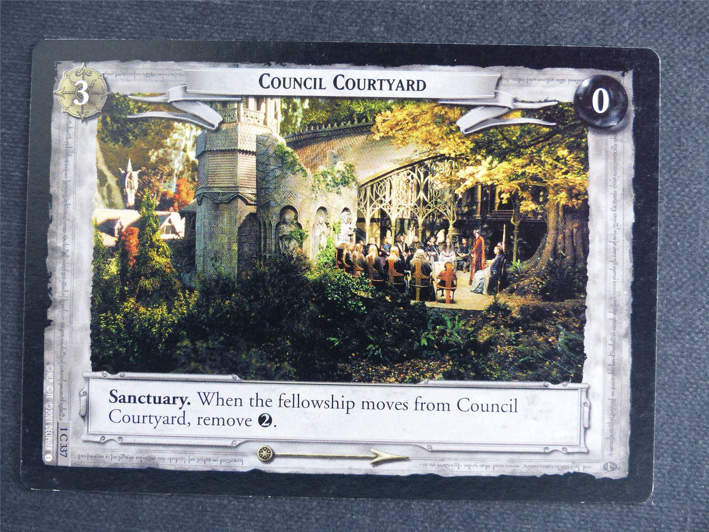 Council Courtyard 1 C 337 - LotR Cards #JV