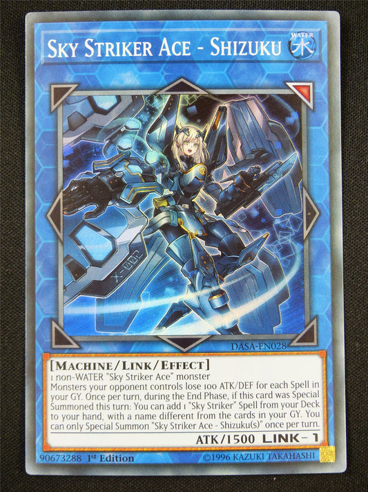 Sky Striker Ace - Shizuku DASA Super Rare - 1st ed Yugioh Card #13H