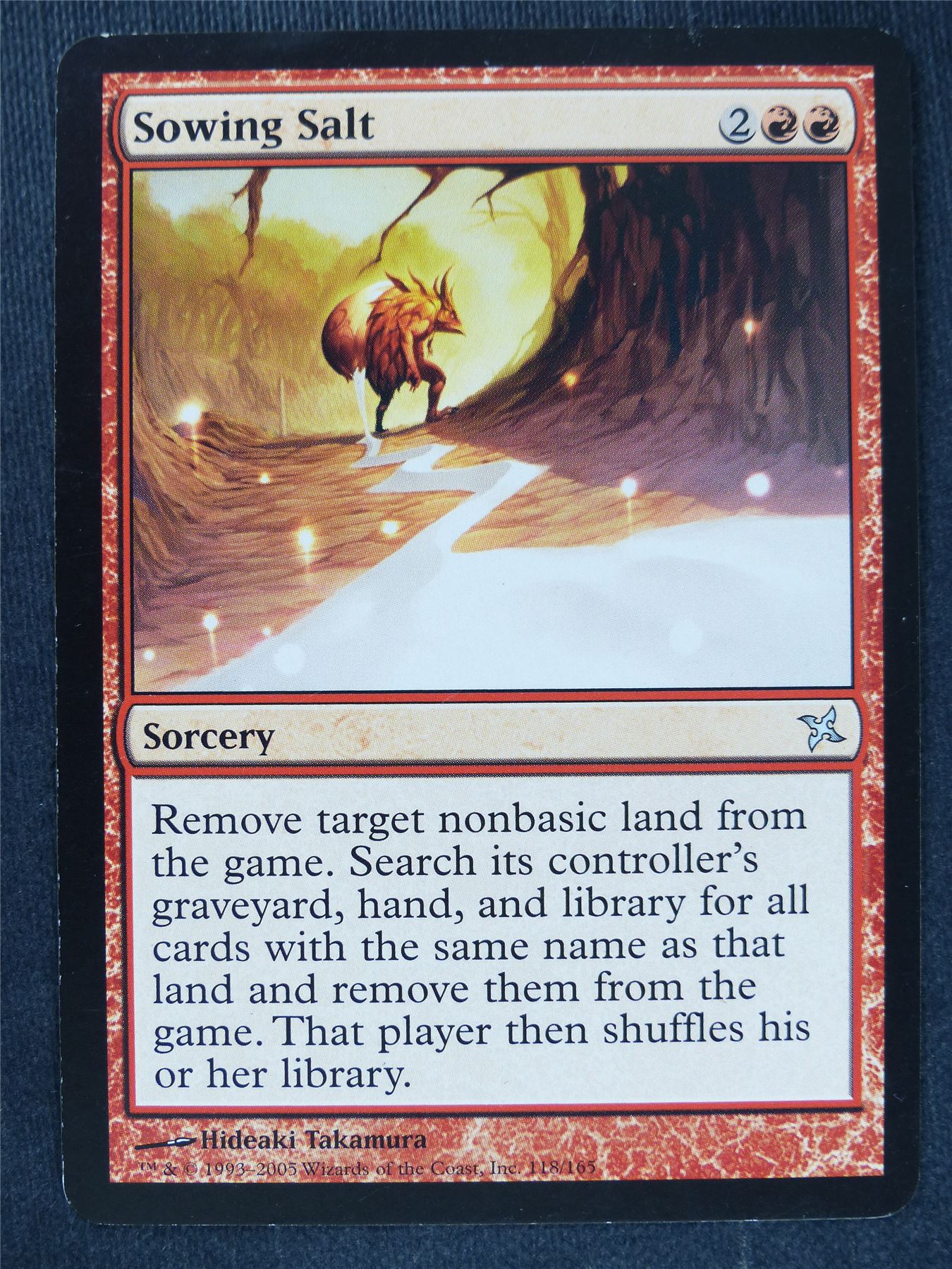 Sowing Salt - Mtg Magic Cards #C4