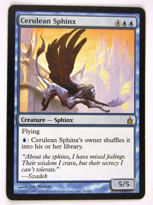 MTG Magic: The Gathering Cards: CERULEAN SPHINX - Played Rare