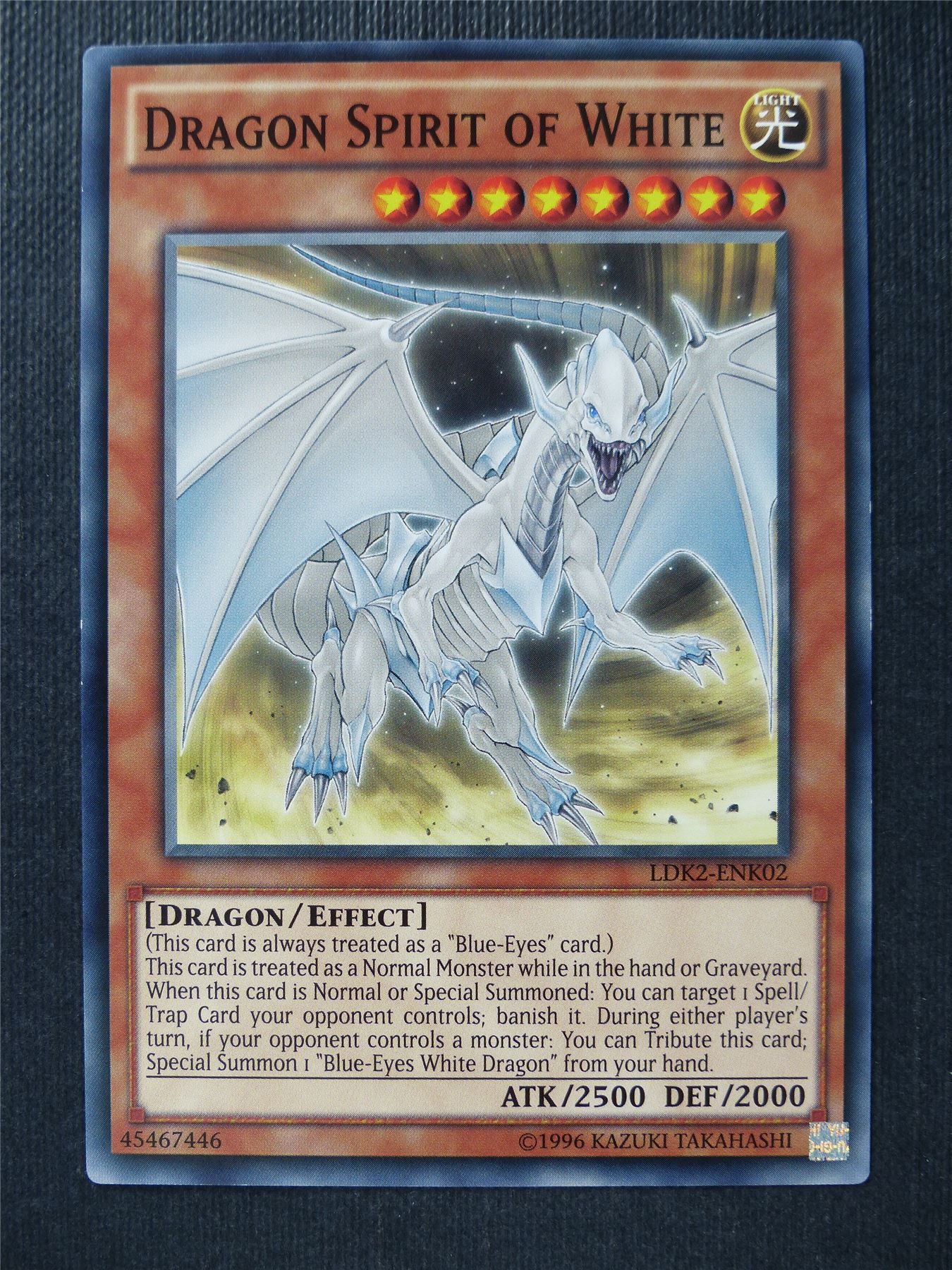 Dragon Spirit of White LDK2 - Yugioh Card #3CM