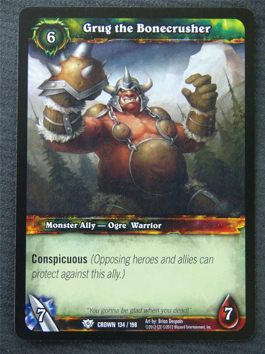 Grug The Bonecrusher - Common - World Of Warcraft #1L3