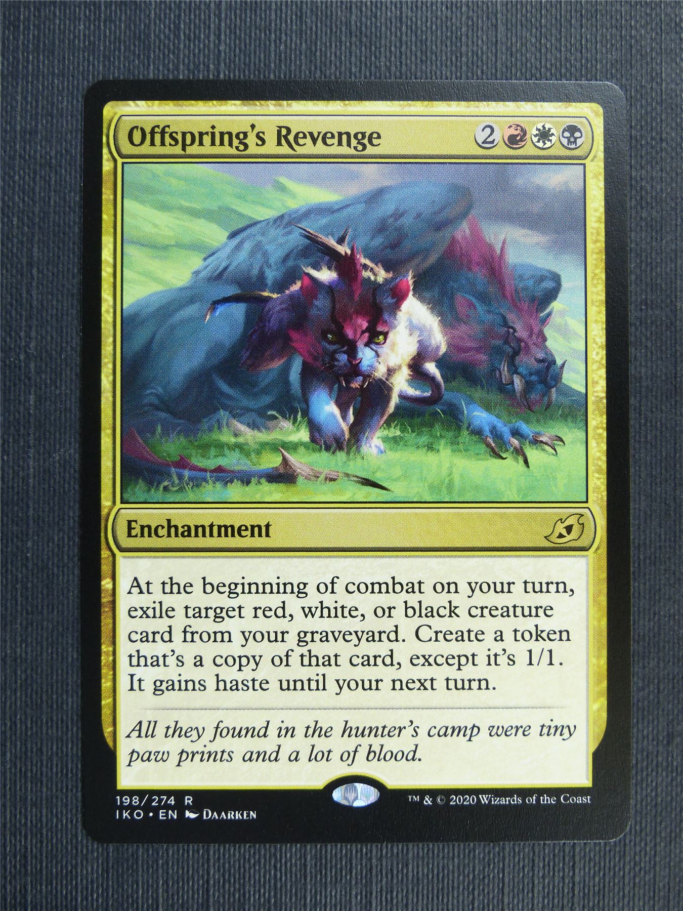 Offspring's Revenge - IKO Mtg Card