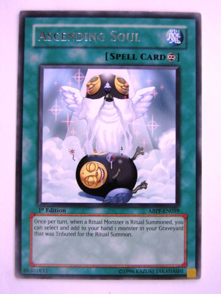 Yugioh Cards: ASCENDING SOUL ABPF RARE # 2I36