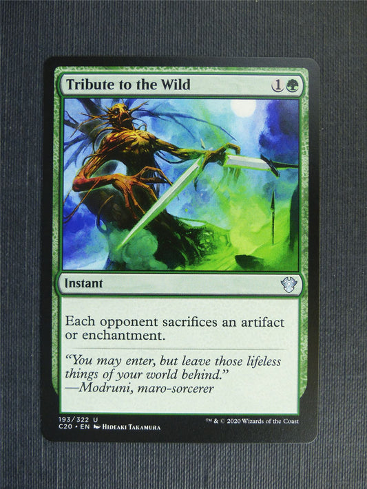 Tribute to the Wild - C20 - Mtg Card