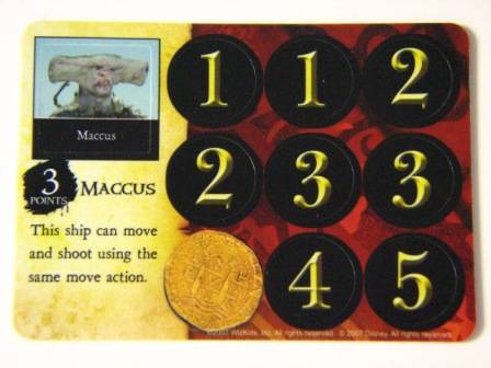 Pirates PocketModel Game - 068 MACCUS