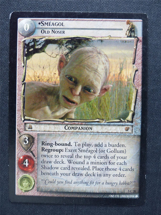 Smeagol 5 C 28 - LotR Cards #KE