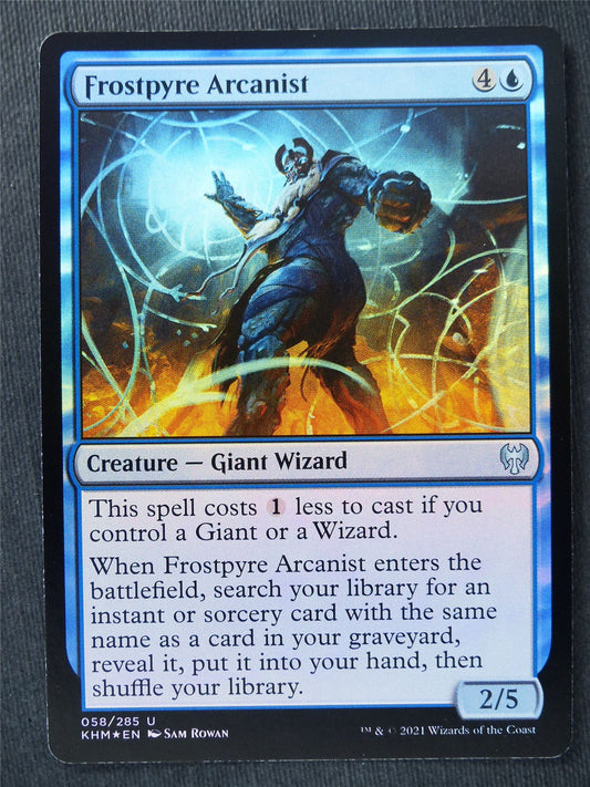 Frostpyre Arcanist Foil - Mtg Magic Cards #WK