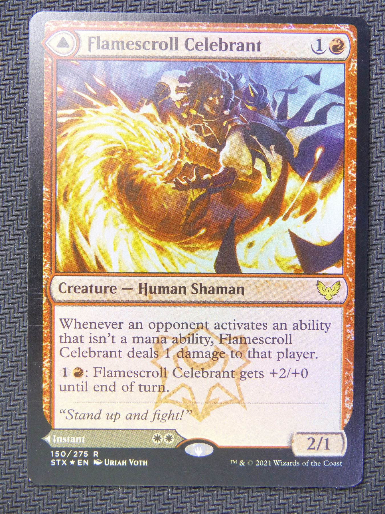 Flamescroll Celebrant Foil - Mtg Card #4ES