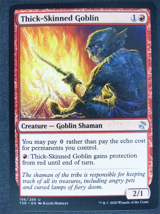 Thick-skinned Goblin - Remastered - Mtg Magic Cards #SQ