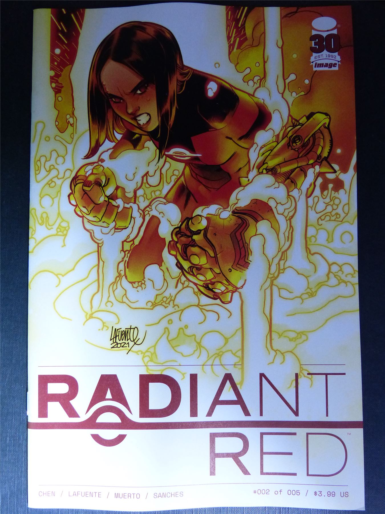 RADIANT Red #2 Secret Unmasked Variant - Apr 2022 - Image Comic #9XU