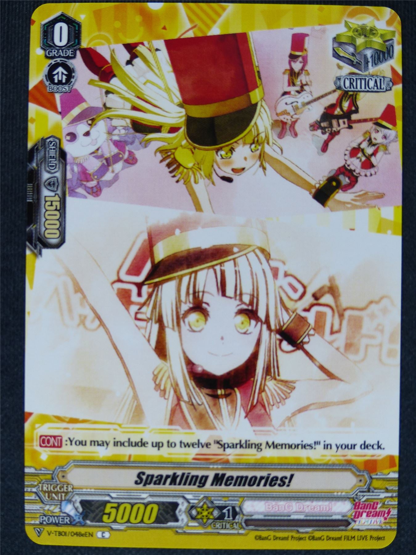 Sparkling Memories! V-TB01e C - Vanguard Cards #FQ