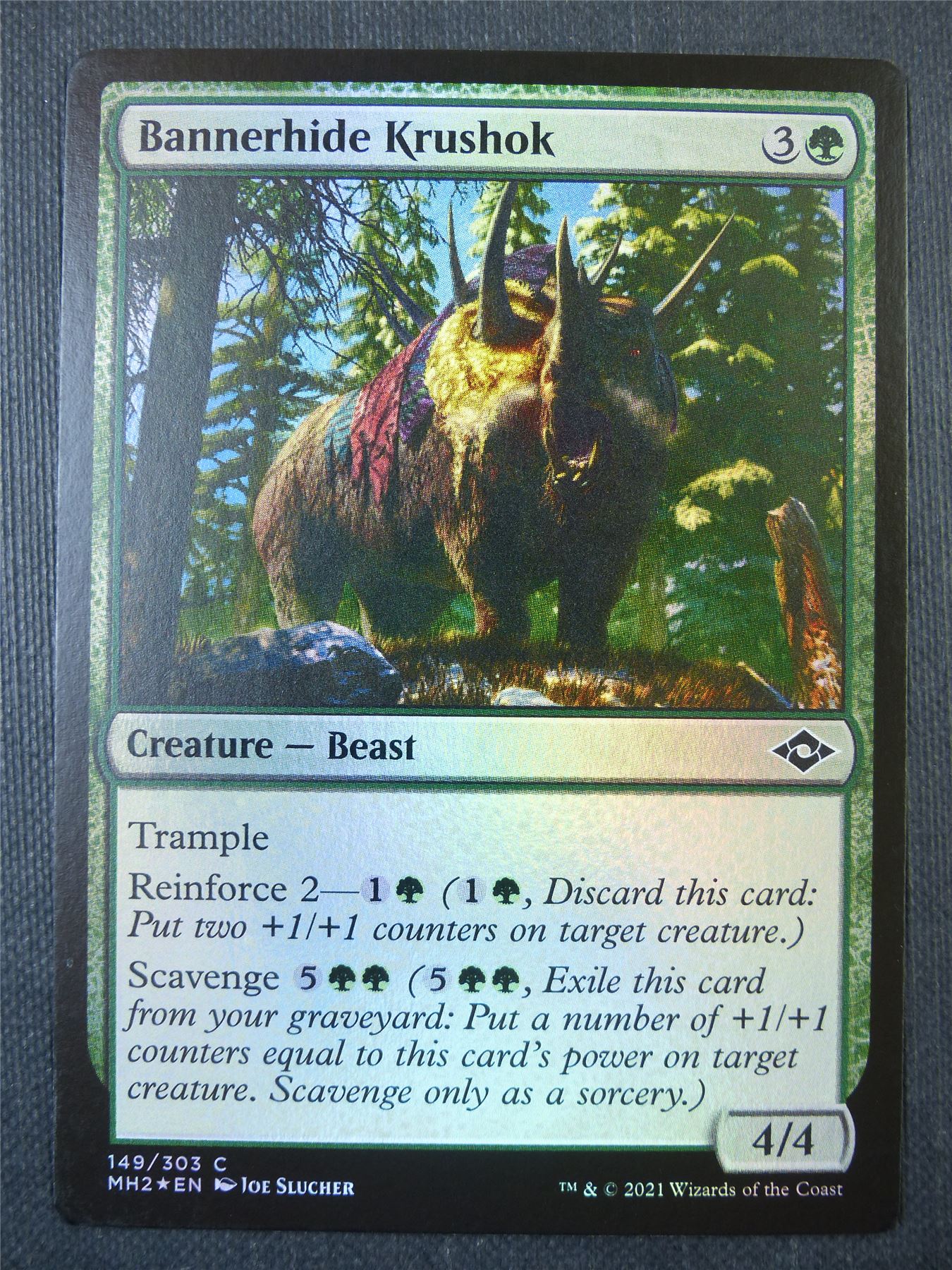 Bannerhide Krushok Foil - Mtg Card #990