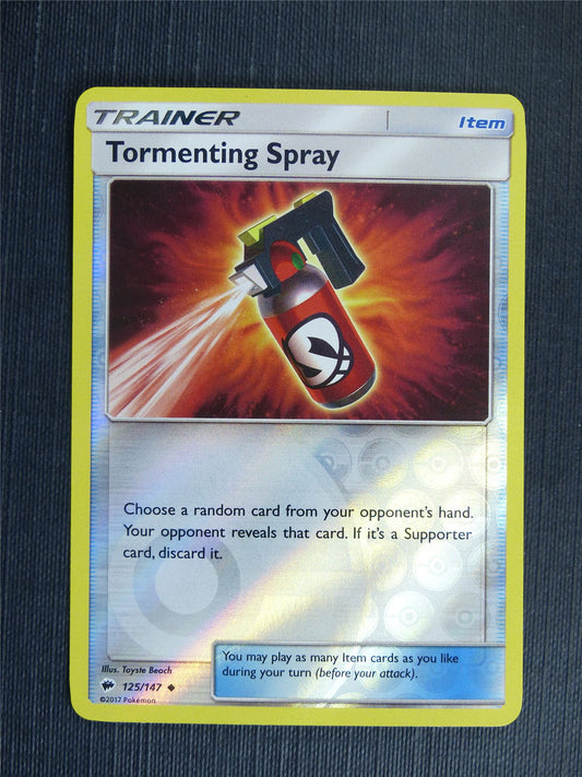 Tormenting Spray 125/147 Reverse Holo - Pokemon Cards #1W0