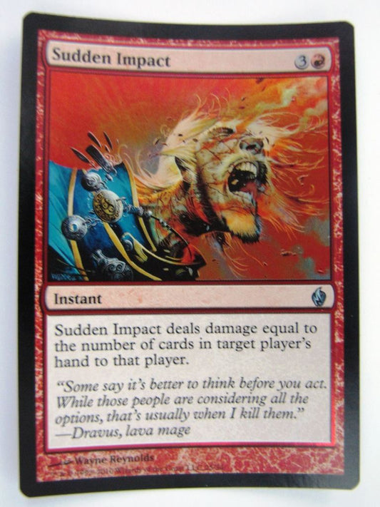 MTG Magic Cards: FOIL Premium: SUDDEN IMPACT # 6B7