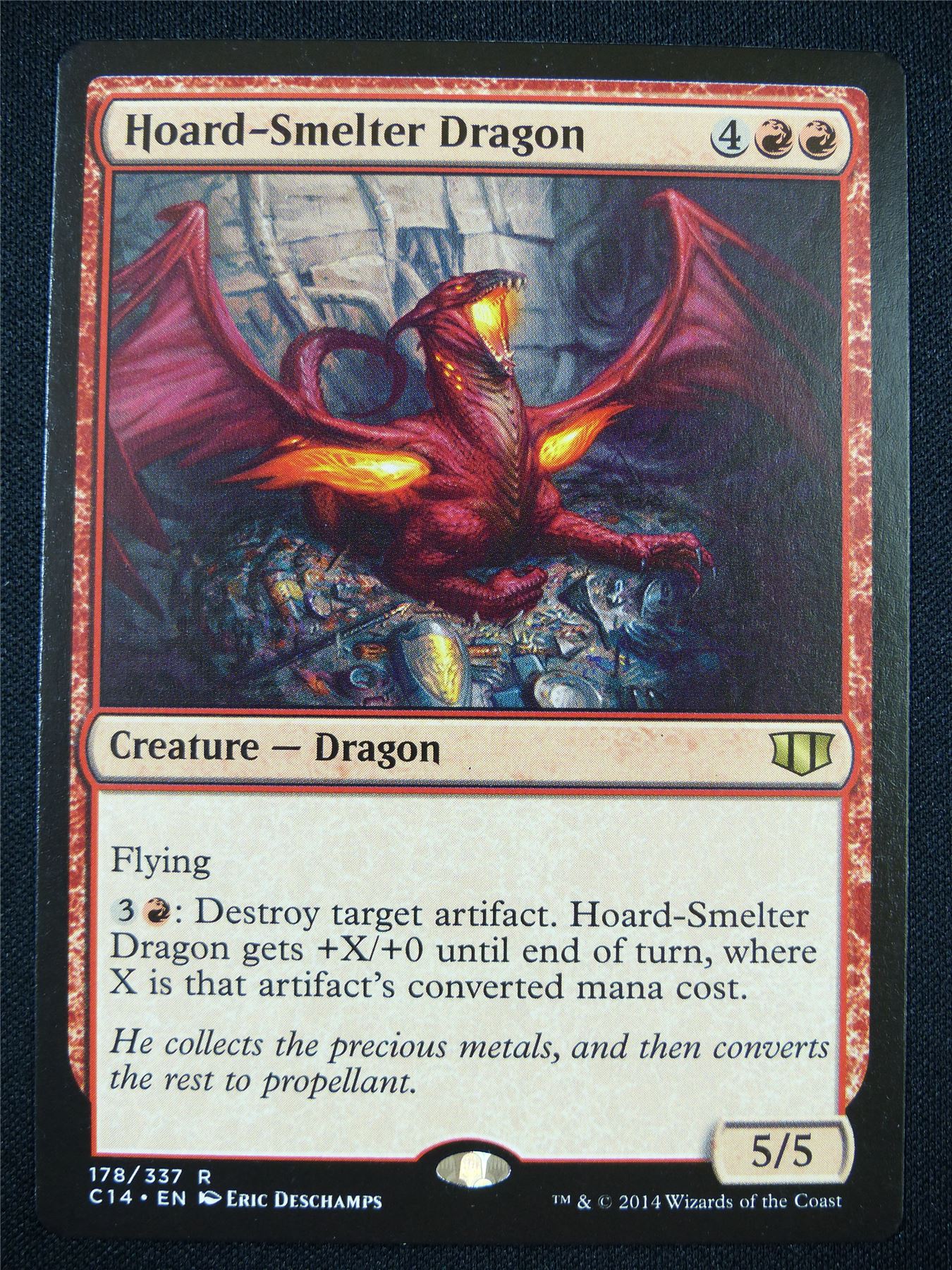 Hoard-Smelter Dragon - Mtg Card #1ZK