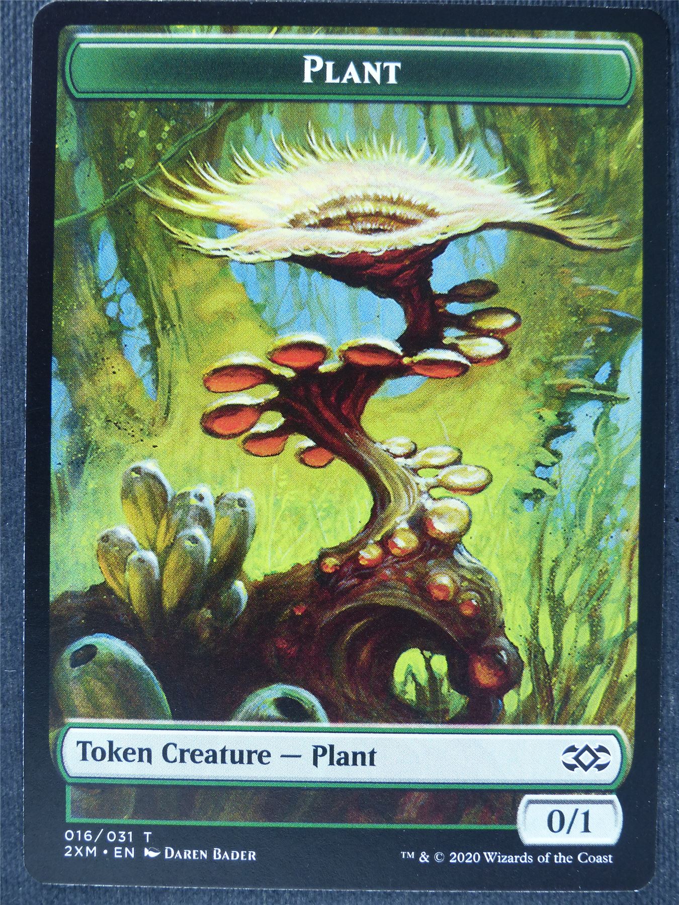 Plant Token - Mtg Magic Cards #VL