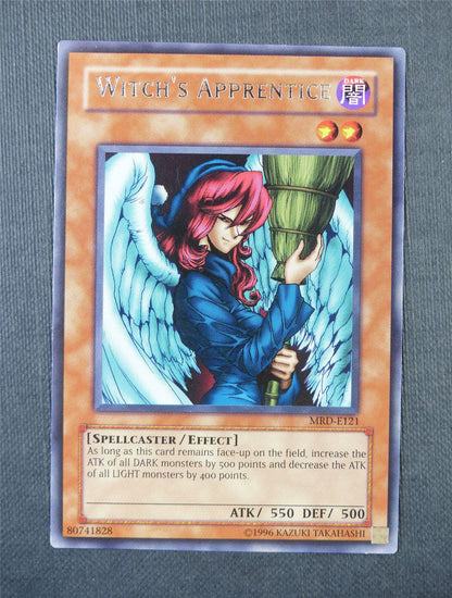 Witchs Apprentice MRD Rare played - Yugioh Card #581