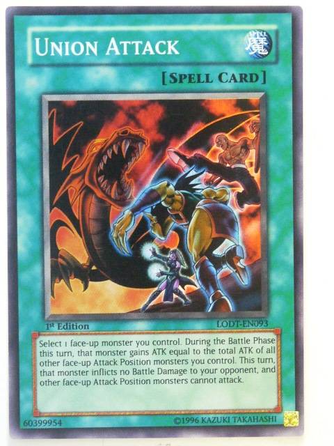 YU-GI-OH yugioh CCG - UNION ATTACK LODT