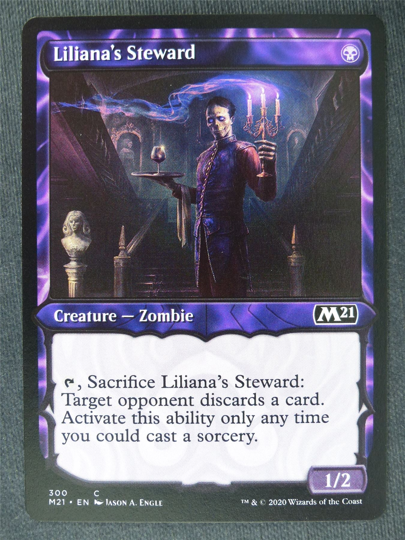 Liliana's Steward Alt Border - Mtg Magic Cards #JS