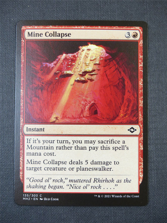 Mine Collapse - Mtg Card #51O