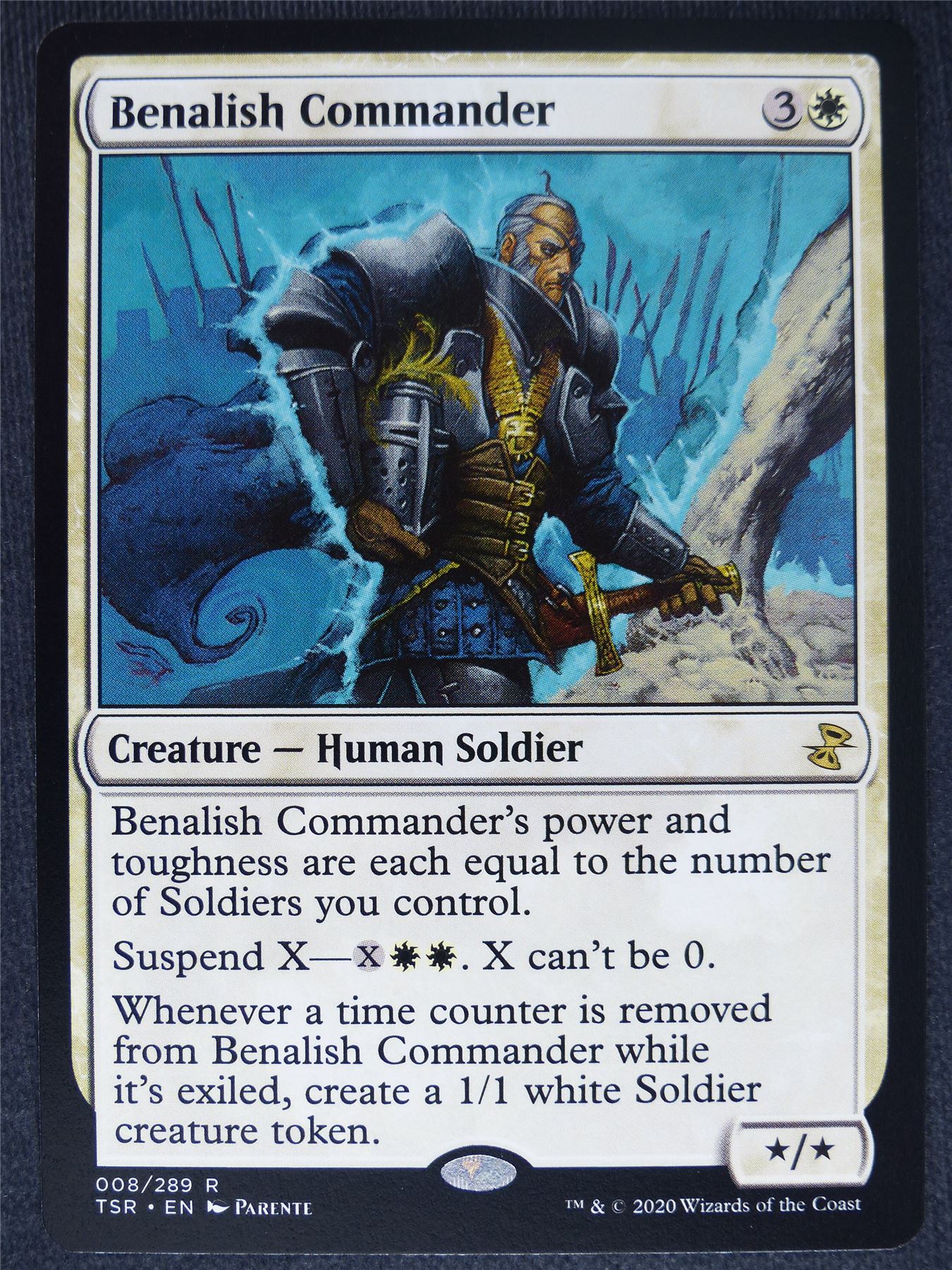 Benalish Commander - Remastered - Mtg Magic Cards #KL