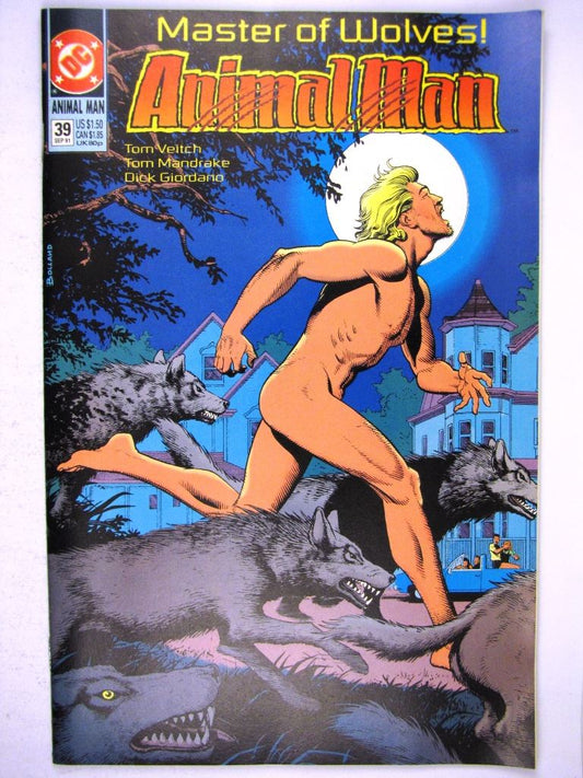 DC Comics: ANIMAL MAN #39 AUGUST 1991 # 20I1