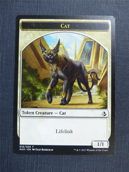Sunscourge Champion / Cat - Mtg Magic Token Cards #4PA