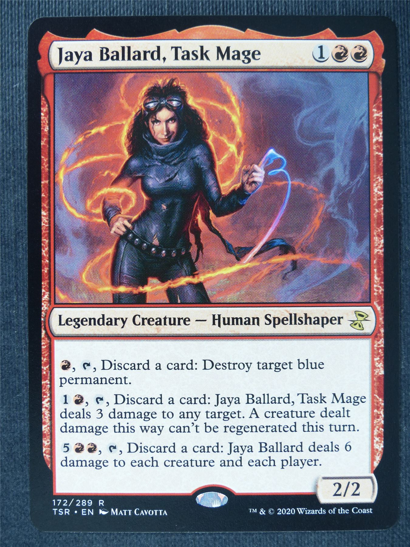 Jaya Ballard Task Mage - Mtg Magic Cards #F1