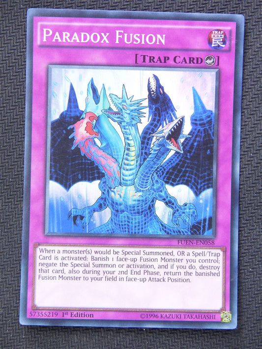 Paradox Fusion FUEN - Super Rare - Yugioh Card #5OU