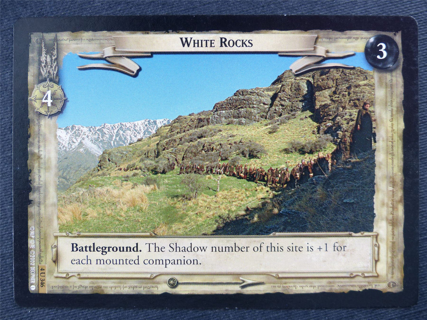 White Rocks 4 U 346 - LotR Cards #NT