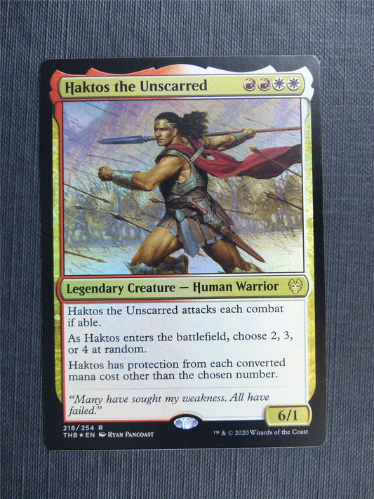 Haktos the Unscarred Foil  #3G0