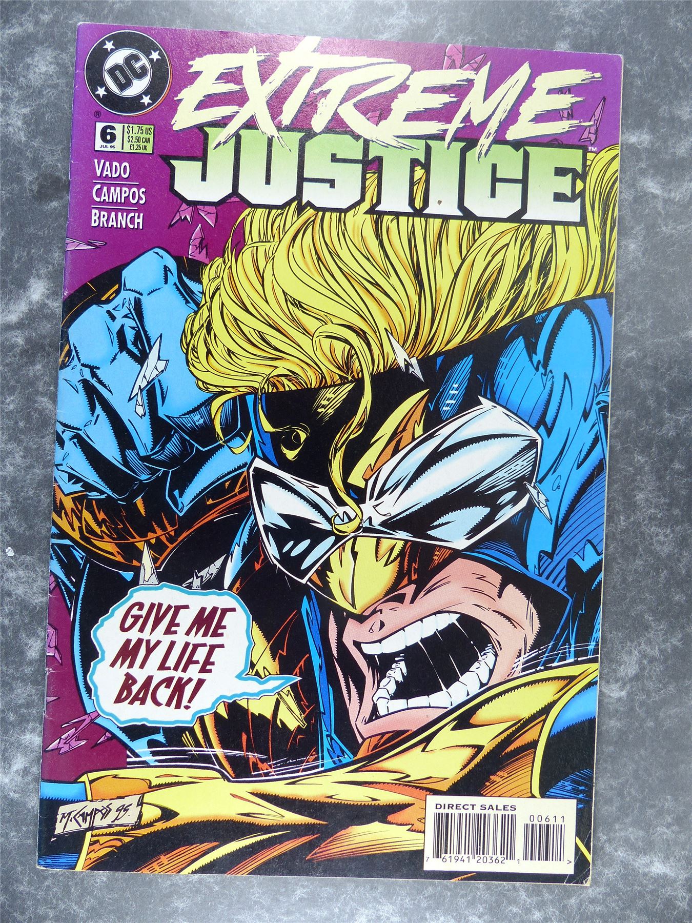 EXTREME Justice #6 - DC - Comic #D9