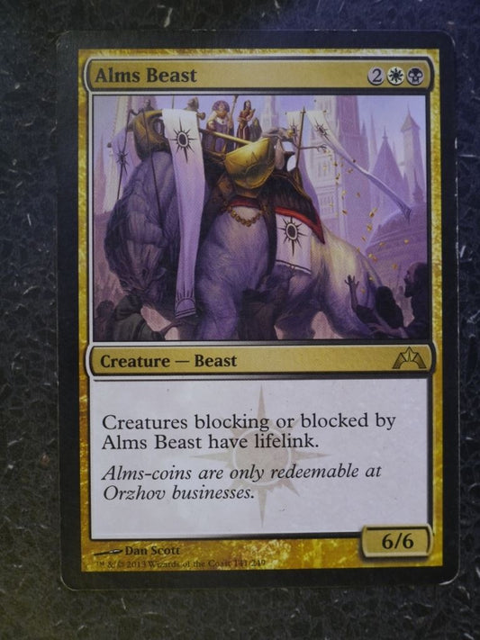 MTG Magic Cards: ALMS BEAST RARE # 6I52