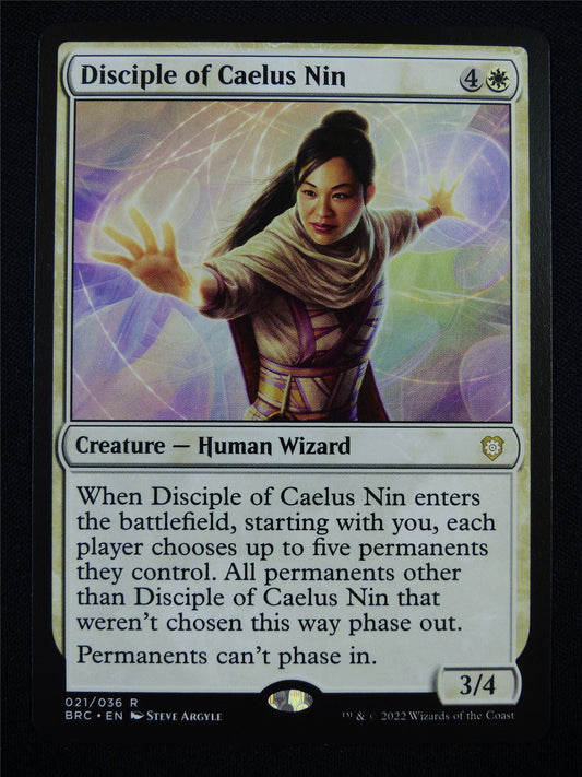 Disciple of Caelus Nin - Mtg Card #SX