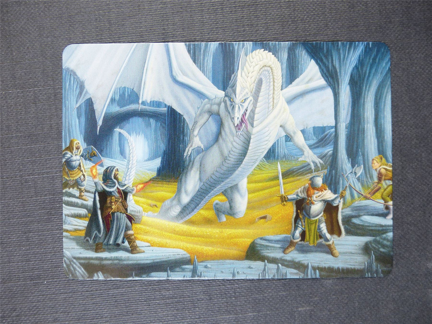 Cave of the Frost Dragon #46 - Forgotten Realms Art Series - Mtg Card #5H3