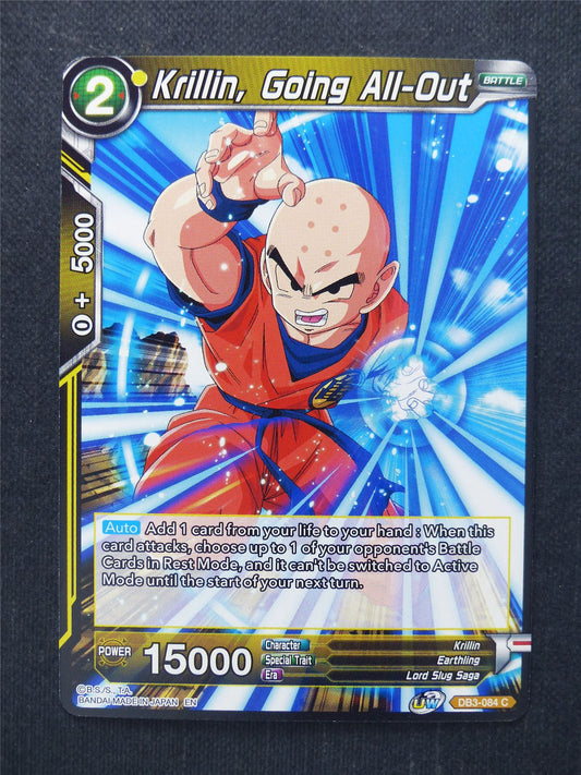 Krillin Going All-Out